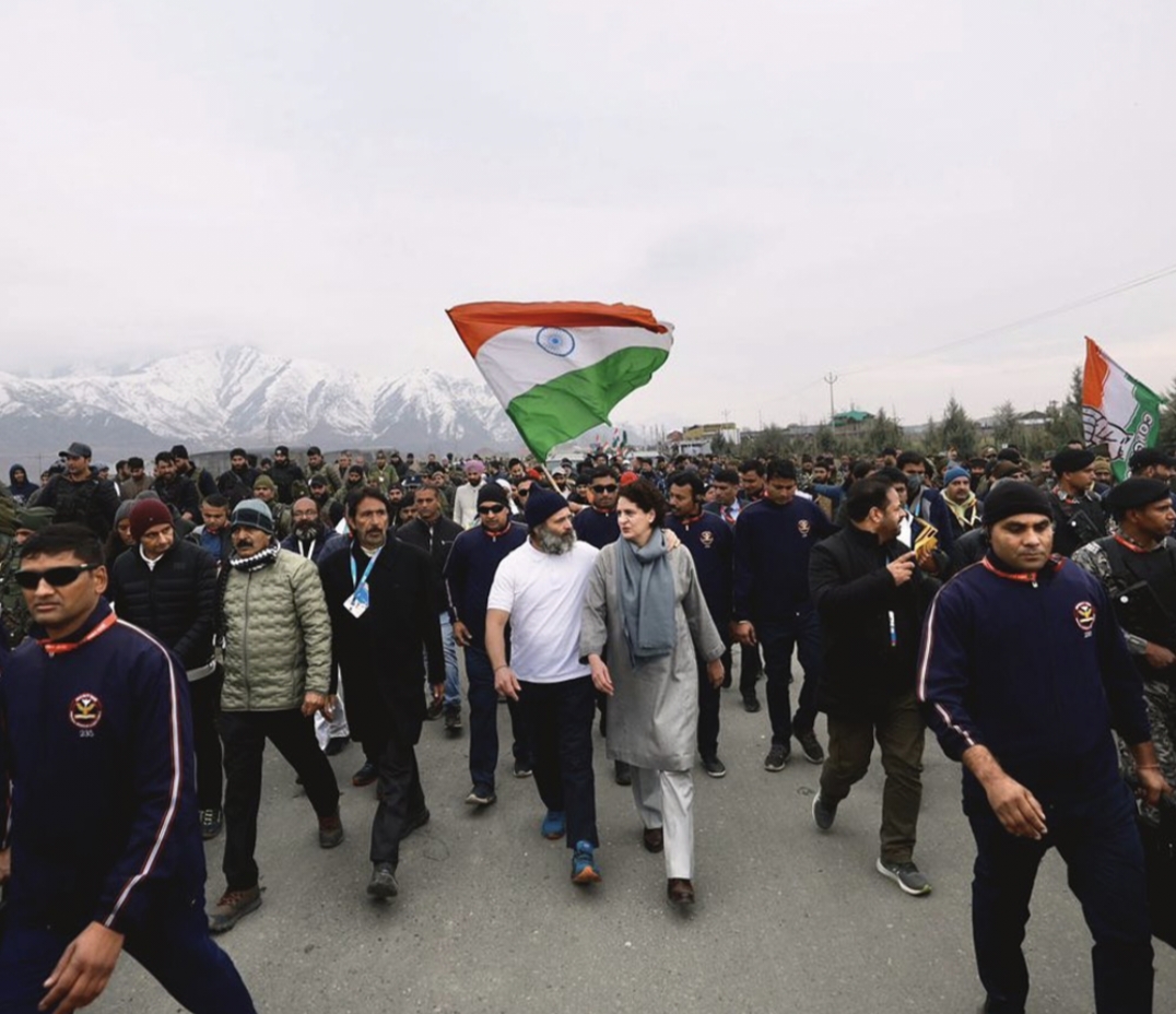 Bharat Jodo Yatra: श्रीनगर में आज राहुल गांधी लाल चौक पर तिरंगा फहराएंगे। कांग्रेस की इस यात्रा का सोमवार को समापन होगा देखे आगे